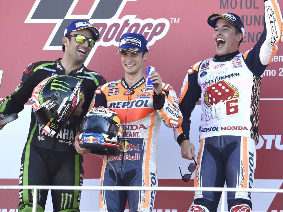 Johann Zarco, Daniel Pedrosa, Marc Marquez