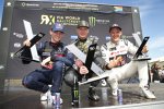 Timmy Hansen,Johan Kristoffersson und Mattias Ekström 