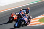 Maverick Vinales vor Bradley Smith und Tito Rabat 