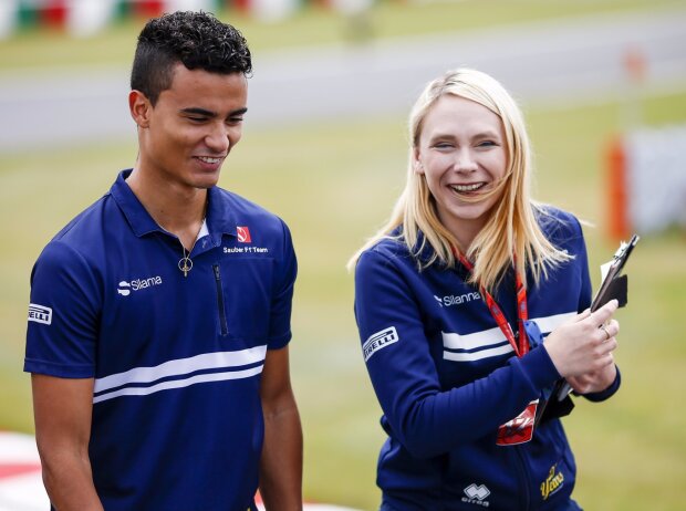 Pascal Wehrlein, Ruth Buscombe Pascal Wehrlein, Ruth Buscombe