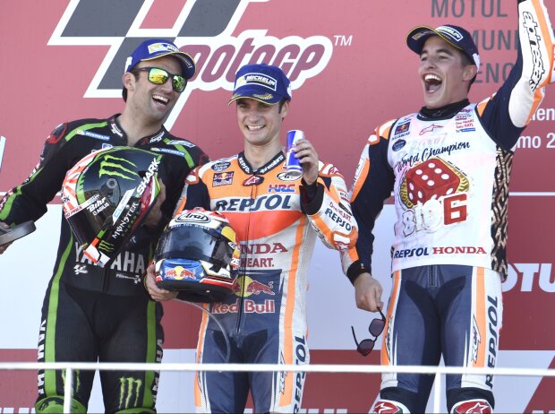 Johann Zarco, Daniel Pedrosa, Marc Marquez