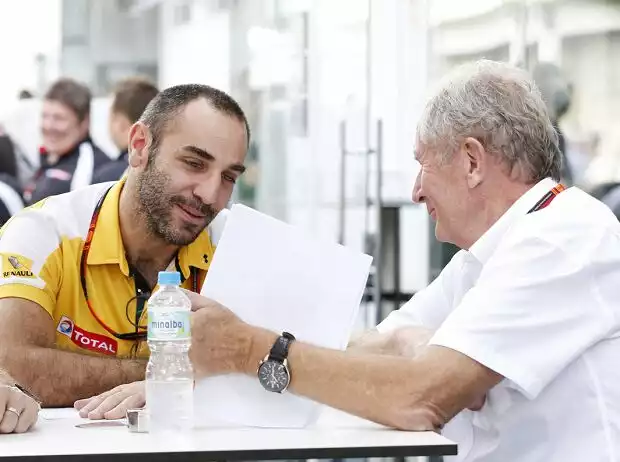 Titel-Bild zur News: Christian Horner, Cyril Abiteboul