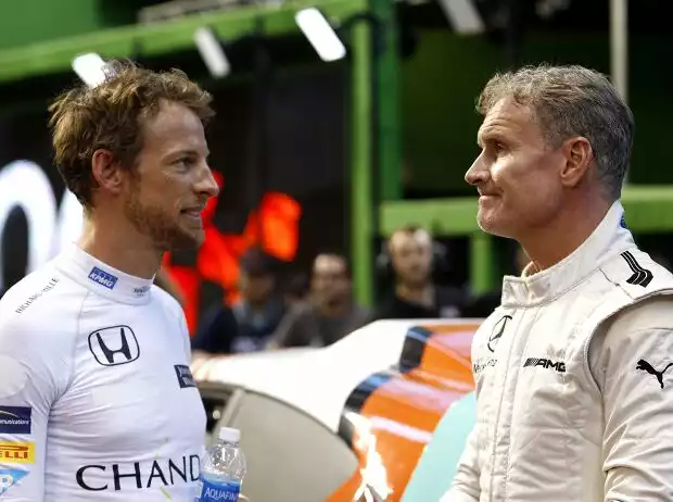 Jenson Button, David Coulthard Titel-Bild zur News: Jenson Button, David Coulthard