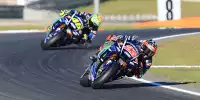 Bild zum Inhalt: Valencia-Test: Rossi und Vinales noch mit vielen Baustellen