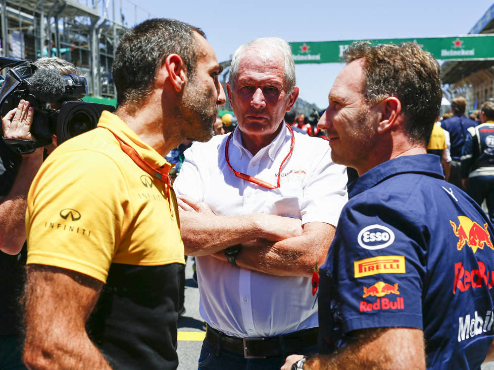 Cyril Abiteboul, Christian Horner