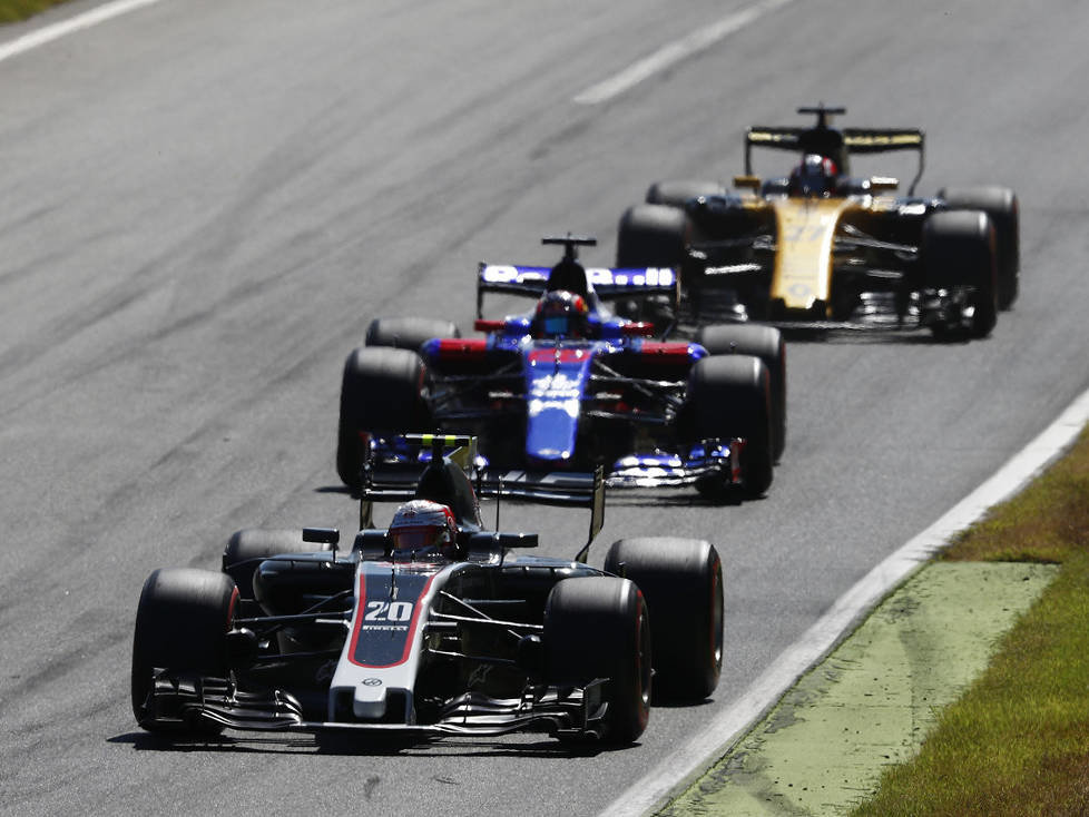 Kevin Magnussen, Daniil Kwjat, Nico Hülkenberg
