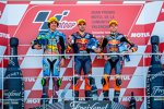 Franco Morbidelli, Miguel Oliveira und Brad Binder 