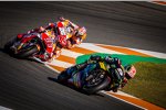 Johann Zarco vor Marc Marquez und Daniel Pedrosa 