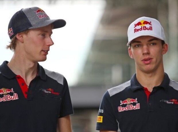 Brendon Hartley, Pierre Gasly Brendon Hartley, Pierre Gasly