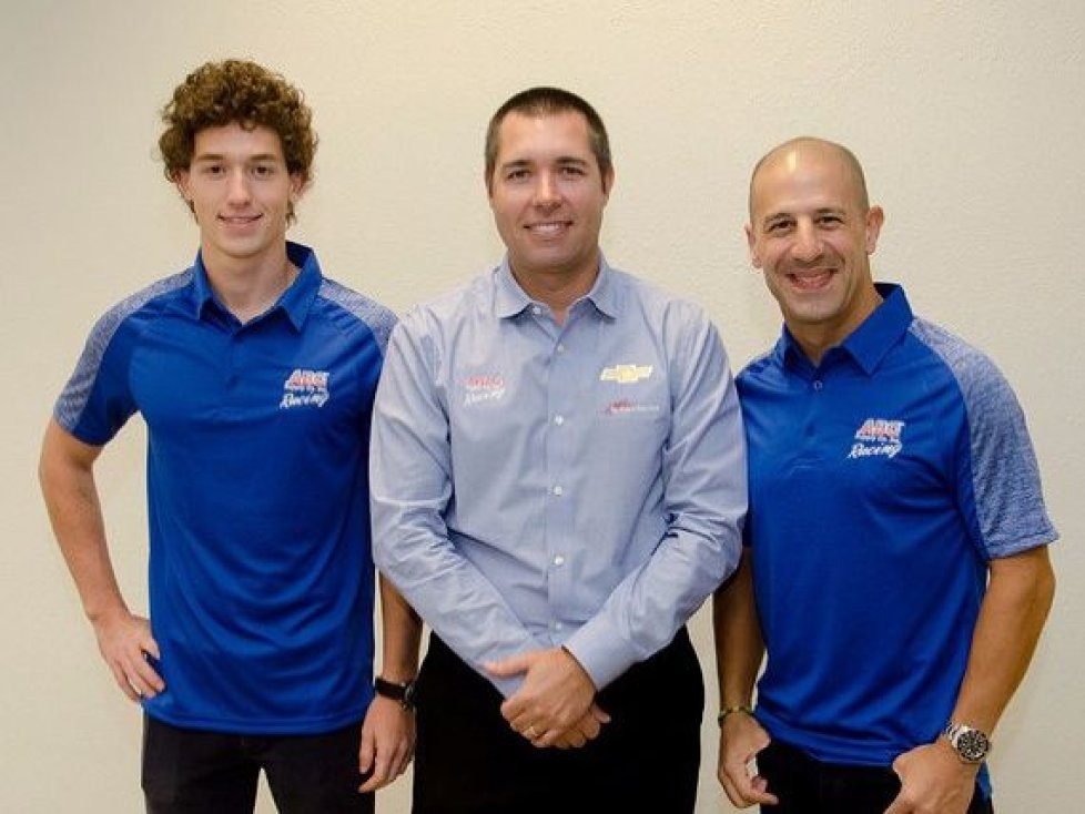 Tony Kanaan, Larry Foyt, Matheus Leist
