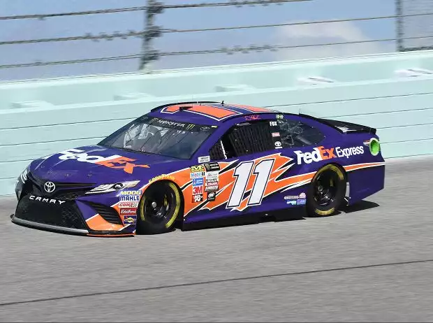 Denny Hamlin, Joe Gibbs Titel-Bild zur News: Denny Hamlin, Joe Gibbs