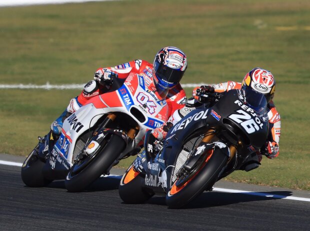 Daniel Pedrosa, Andrea Dovizioso