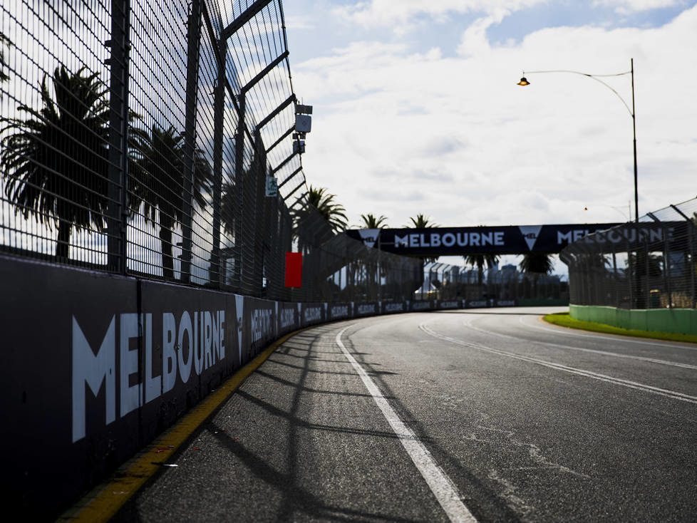 Albert Park Circuit in Melbourne, Australien
