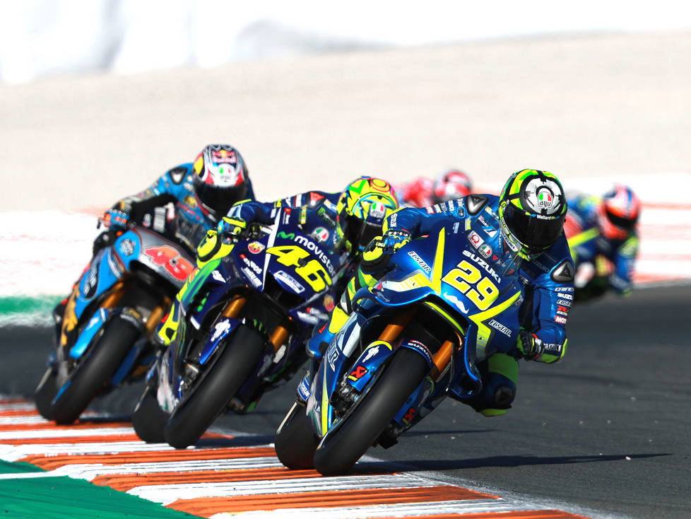 Andrea Iannone, Valentino Rossi