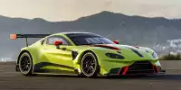 Bild zum Inhalt: Aston Martin zeigt neuen Vantage GTE für WEC 2018