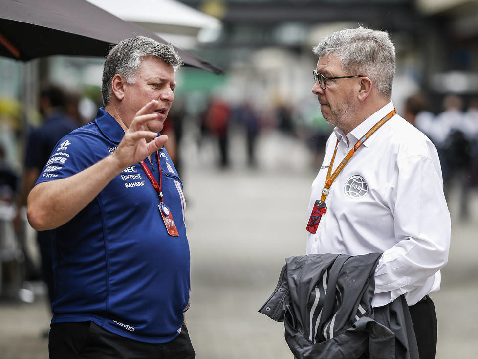 Otmar Szafnauer, Ross Brawn