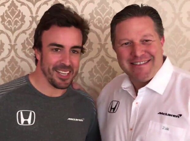 Fernando Alonso, Zak Brown