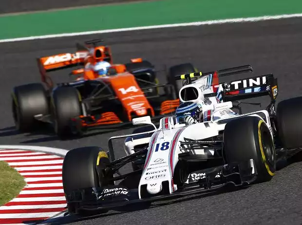 Lance Stroll, Fernando Alonso Titel-Bild zur News: Lance Stroll, Fernando Alonso