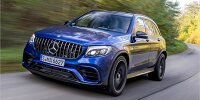 Bild zum Inhalt: Mercedes-AMG GLC 63 S 2018 Test: Kleines SUV, großer Motor