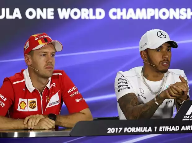 Sebastian Vettel, Lewis Hamilton Titel-Bild zur News: Sebastian Vettel, Lewis Hamilton