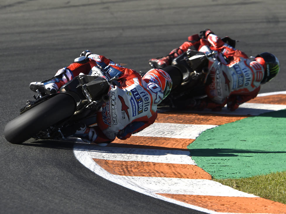 Andrea Dovizioso, Jorge Lorenzo