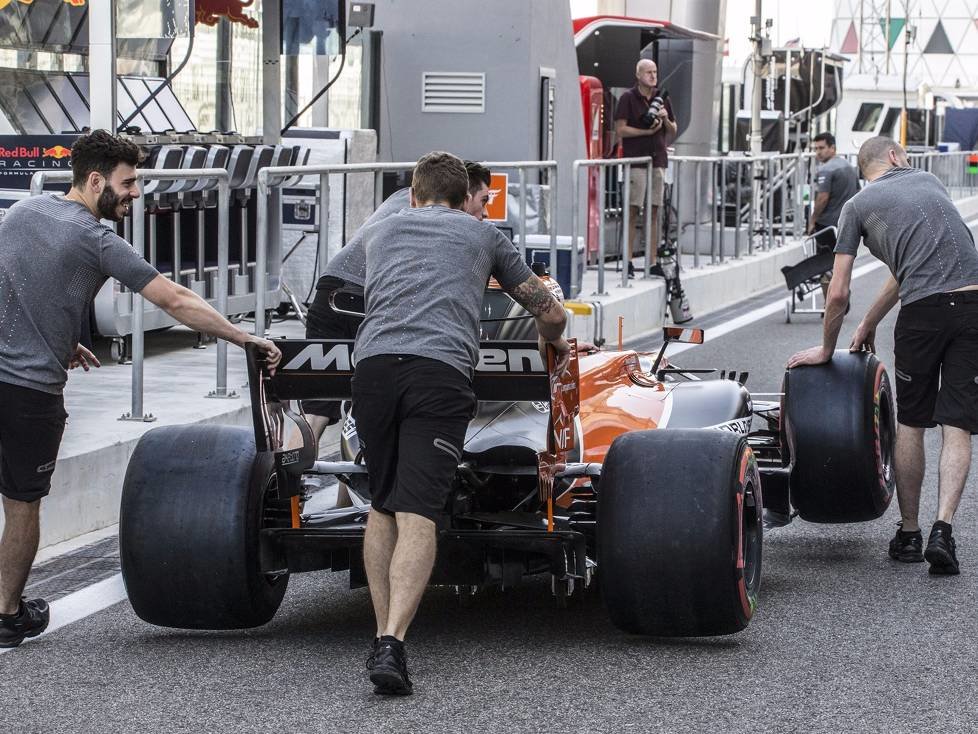 McLaren-Mechaniker