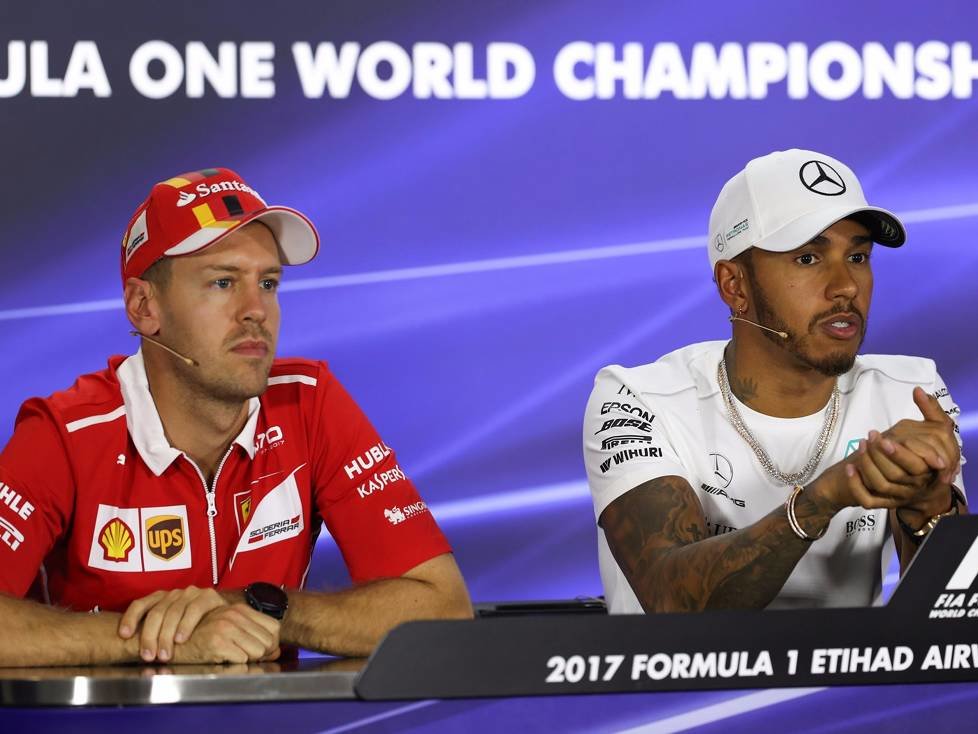 Sebastian Vettel, Lewis Hamilton