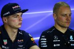 Max Verstappen (Red Bull) und Valtteri Bottas (Mercedes) 