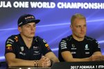 Max Verstappen (Red Bull) und Valtteri Bottas (Mercedes) 