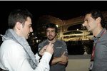 Fernando Alonso (McLaren) und Pedro de la Rosa 