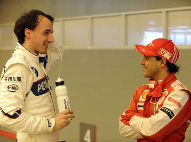 Titel-Bild zur News: Felipe Massa, Robert Kubica