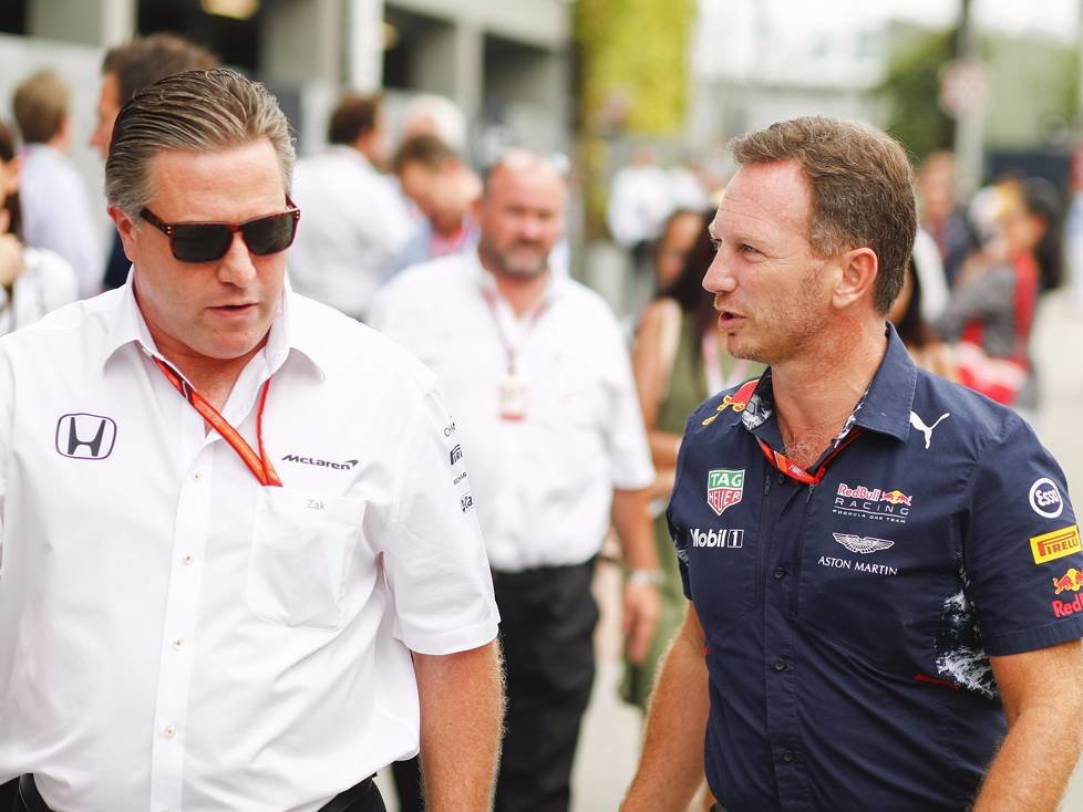 Zak Brown, Christian Horner