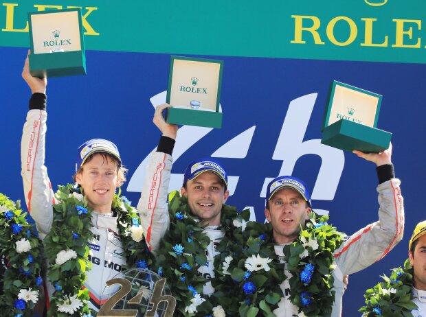 Brendon Hartley, Earl Bamber, Timo Bernhard