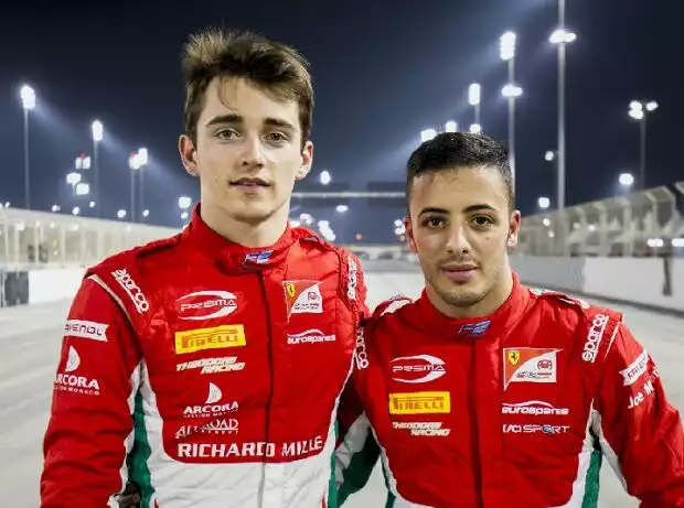 Antonio Fuoco, Charles Leclerc Titel-Bild zur News: Antonio Fuoco, Charles Leclerc