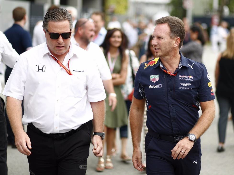 Zak Brown, Christian Horner