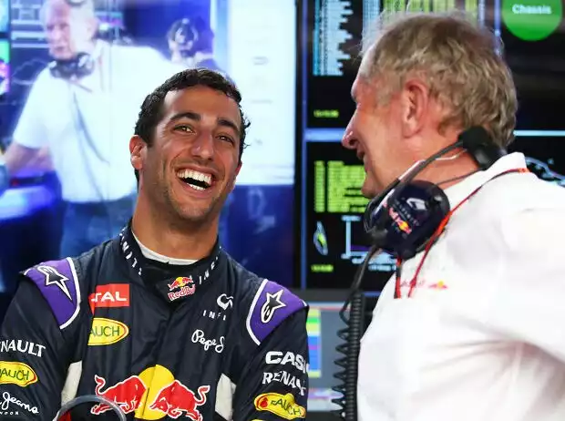 Daniel Ricciardo, Helmut Marko Titel-Bild zur News: Daniel Ricciardo, Helmut Marko