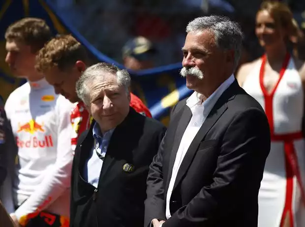 Titel-Bild zur News: Jean Todt, Chase Carey