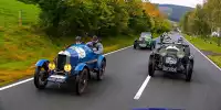 Veranstaltung: 2. Sauerland-Klassik; Datum: 04.-07. Oktober 2017;Team: Nr. 1, Peter Finkemeier/Kerstin Finkemeier, Rally AZ Cyclecar, 1924; Nr. 5, , Ewald Sprey/Gabi Sprey, Bentley 4 1/2 litre Le Mans, 1929; Nr. 4, , Ralf Klaus/Hans Georg Ahrens, Talbot L