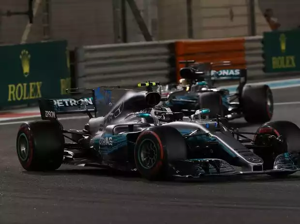 Valtteri Bottas, Lewis Hamilton Titel-Bild zur News: Valtteri Bottas, Lewis Hamilton
