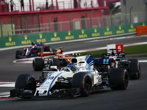 Titel-Bild zur News: Lance Stroll, Romain Grosjean, Stoffel Vandoorne