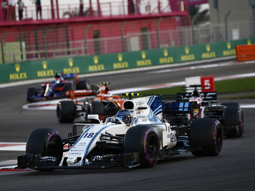 Lance Stroll, Romain Grosjean, Stoffel Vandoorne