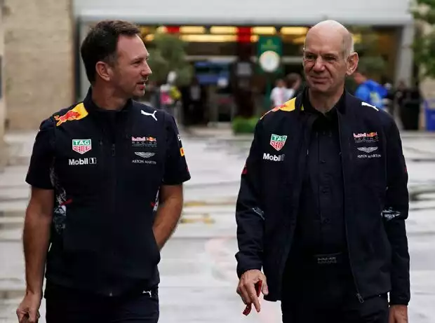 Titel-Bild zur News: Christian Horner, Adrian Newey