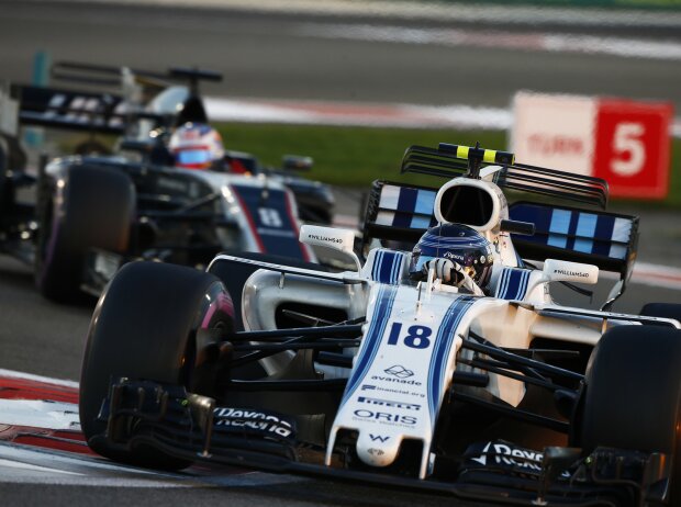 Lance Stroll, Romain Grosjean Lance Stroll, Romain Grosjean
