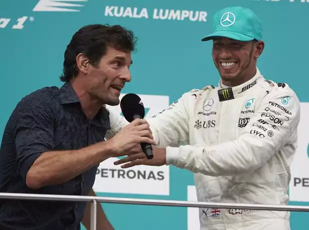 Mark Webber, Lewis Hamilton Titel-Bild zur News: Mark Webber, Lewis Hamilton