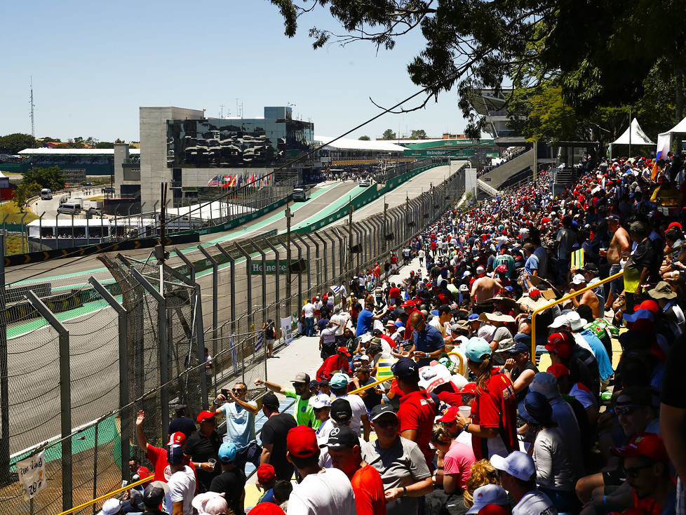 Fans in Sao Paulo in Brasilien