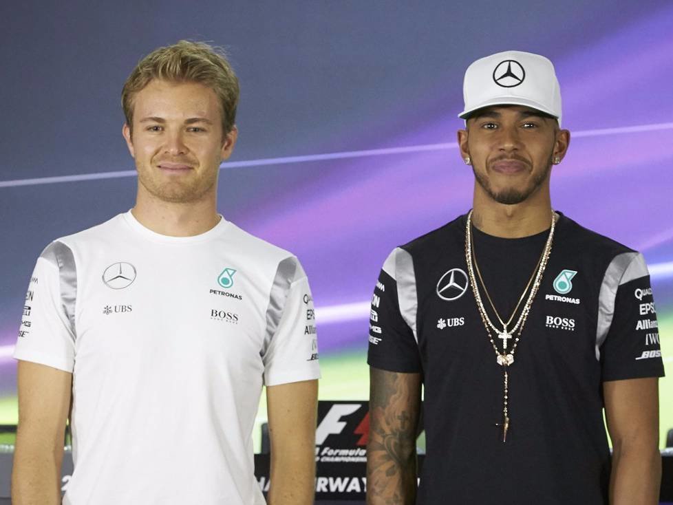 Nico Rosberg, Lewis Hamilton