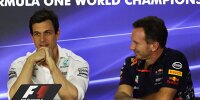 Bild zum Inhalt: Motorenstreit: Red-Bull-Teamchef stichelt gegen Mercedes