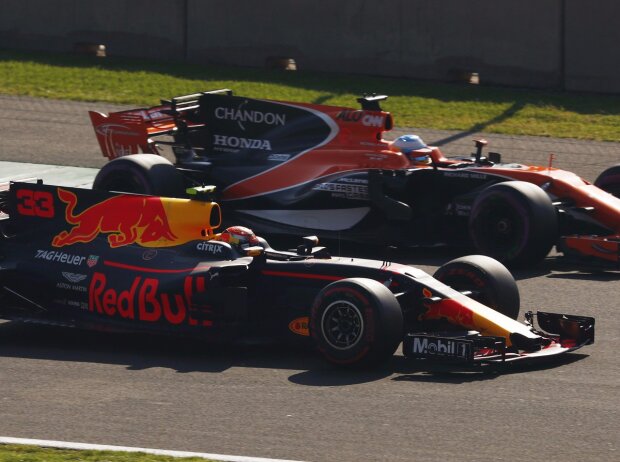 Max Verstappen, Fernando Alonso