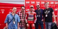 Ein Meet &amp;amp;amp;amp; Greet mit den Ducati-Piloten (hier mit Andrea Dovizioso) gehörte zum Programm