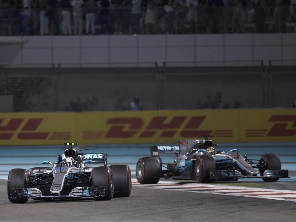 Valtteri Bottas, Lewis Hamilton